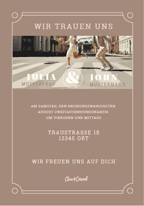 Mediendesign-Heilbronn-Neckarglück-hochzeitsdesign-chic and casual-einladung Hochzeitsdesign Chic and Casual Einladung