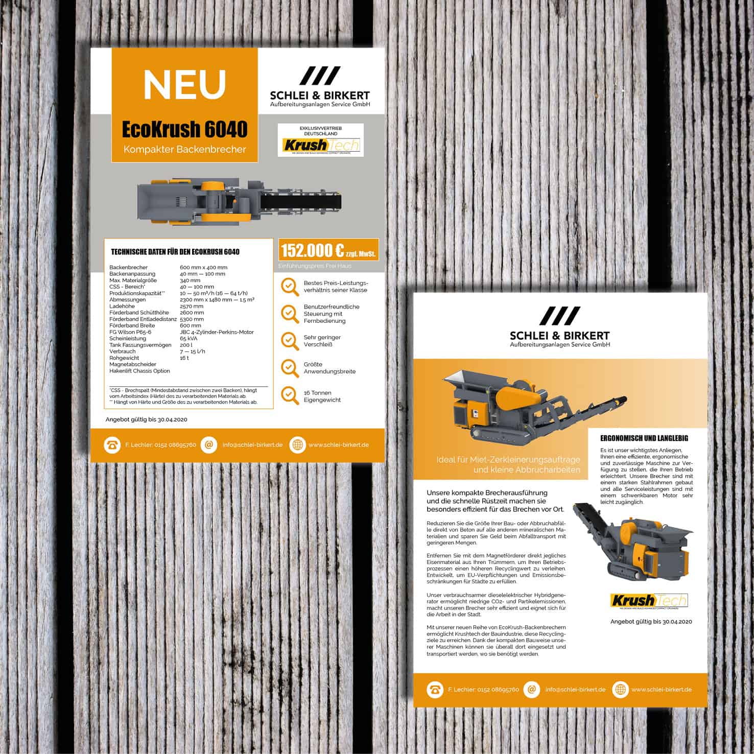 Mediendesign Heilbronn Portfolio Firmendesign Flyer