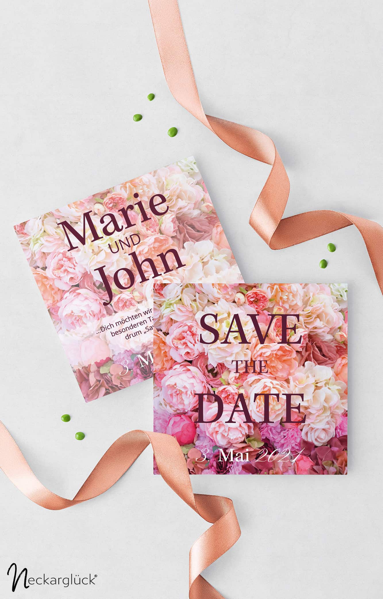 Neckarglueck-Hochzeitsdesign-FloralExplosion-Save-the-Date Floral Explosion Hochzeitsdesign Save the Date Karte