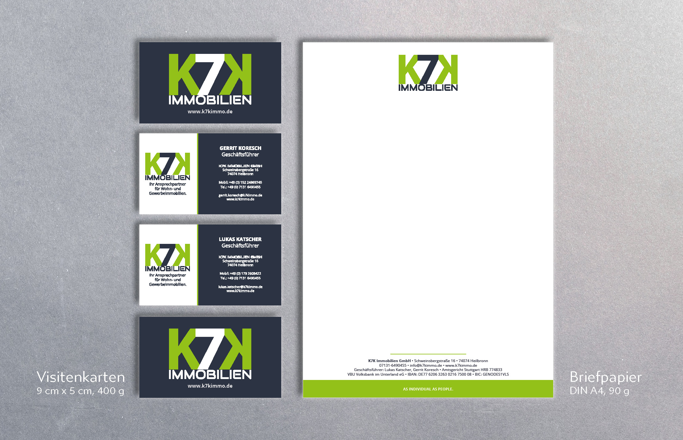 K7K Immobilien Logodesign