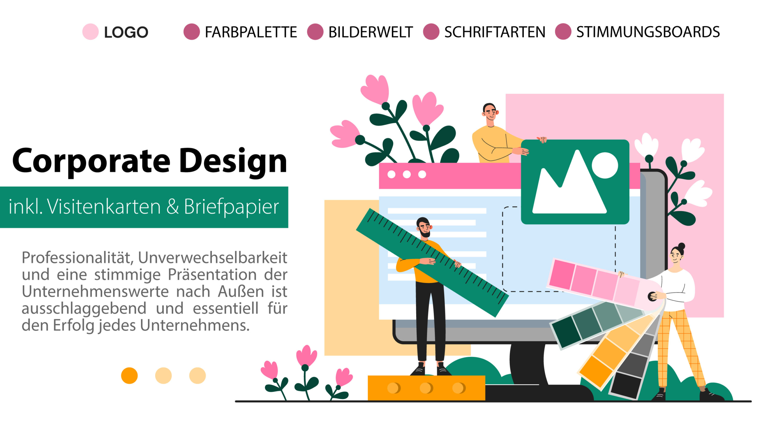 Corporate-Design-Schaubild-Webseite